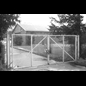 thumbnail The gates of the former Northmpton Rural Distrct Council depot in the grounds of the former fever hospital
